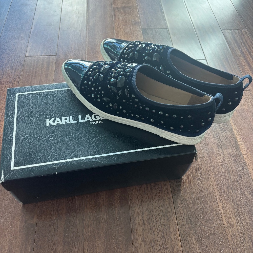 Karl Lagerfeld Loafers, size 9.5